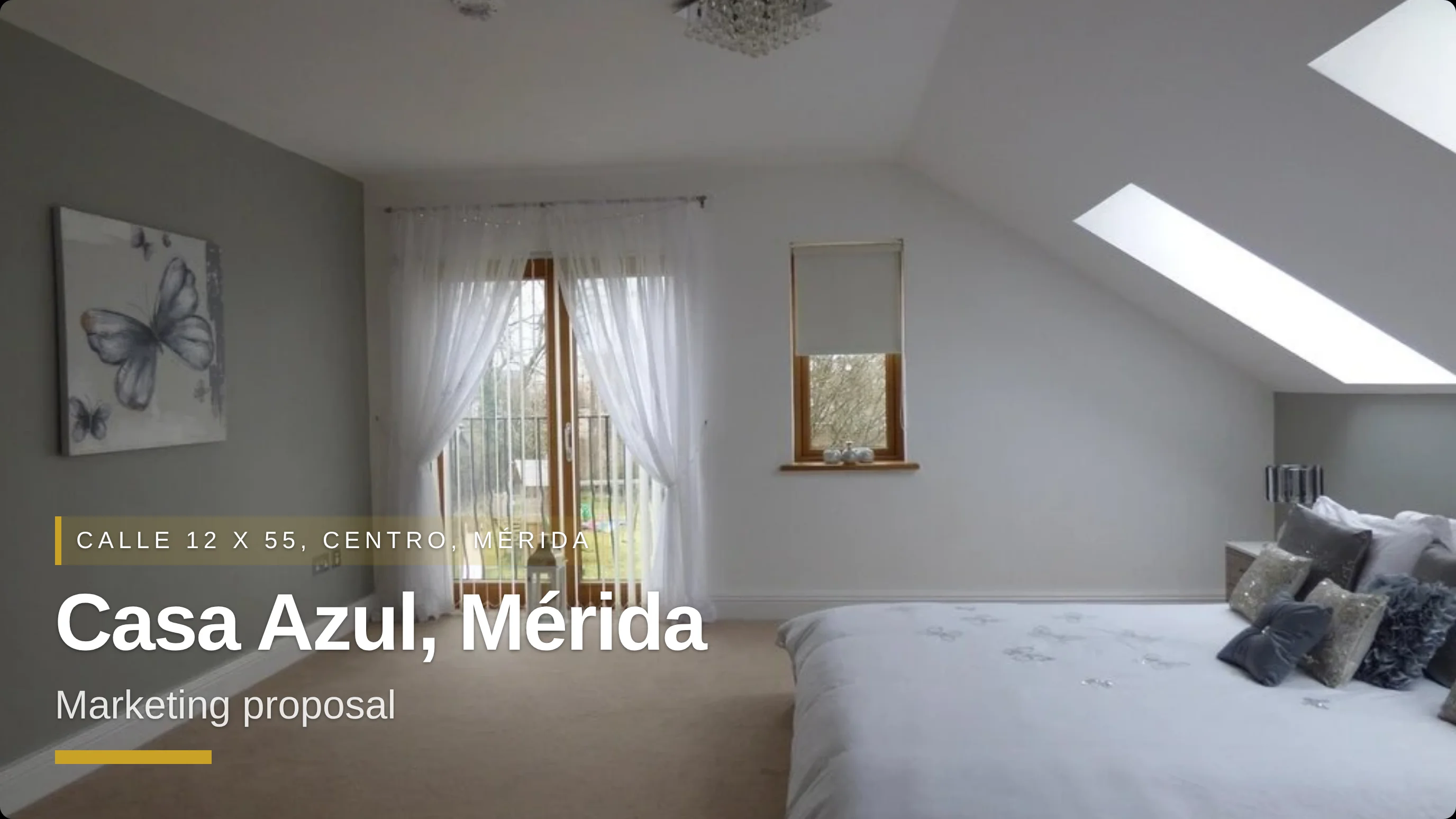 A Reaity listing presentation open in present mode, showing the price page